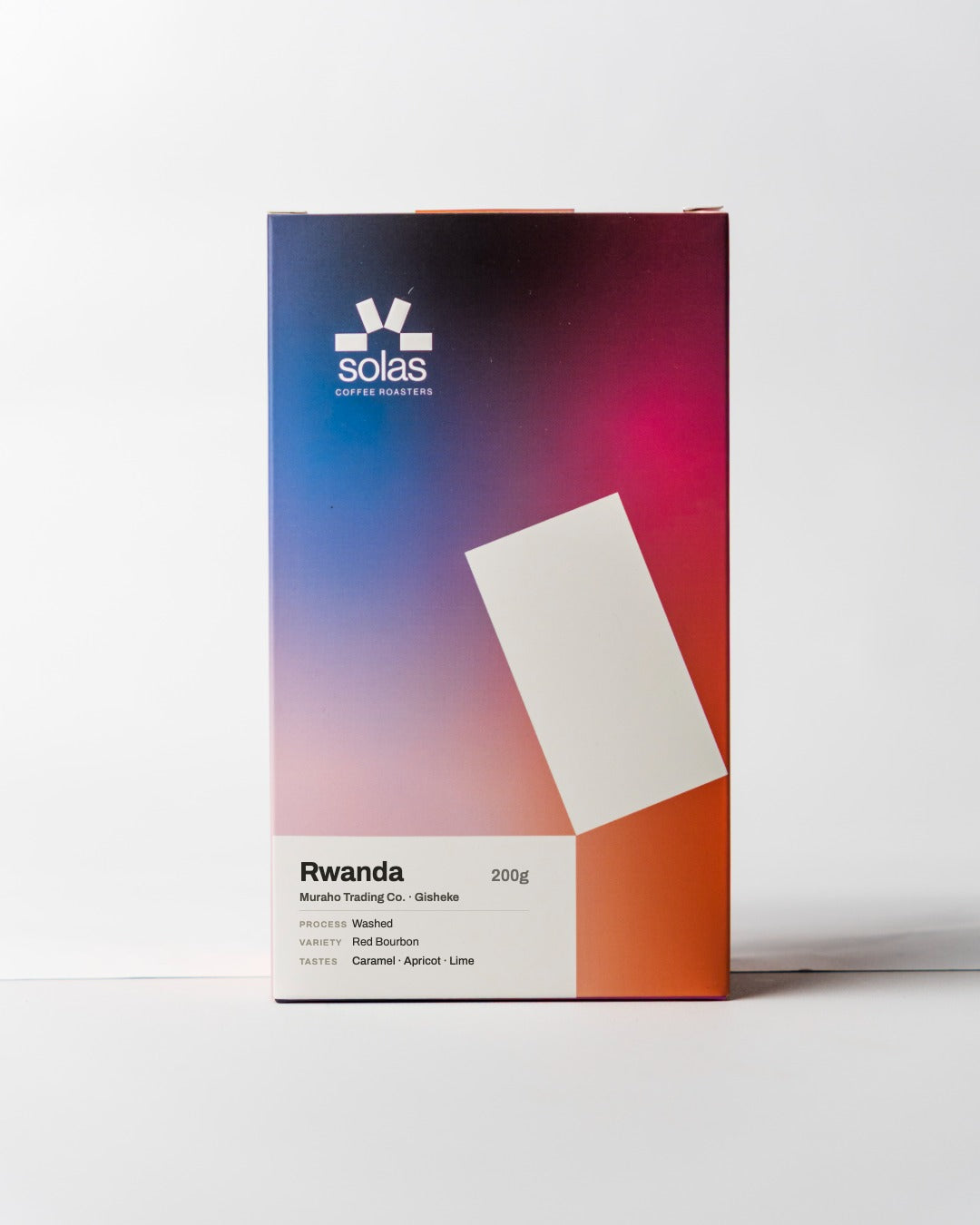Rwanda Gisheke — Solas Coffee Roasters box